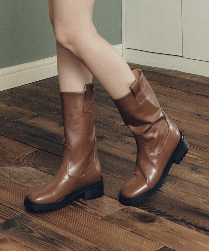 Att Middle Walker Boots Brown (Att6019)