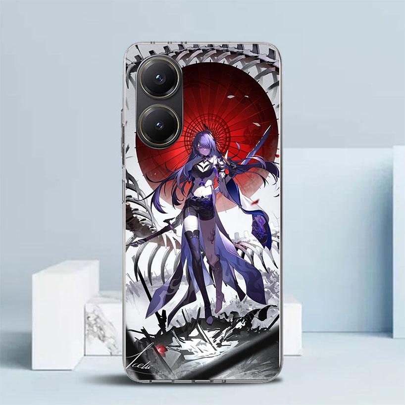 Honkai Star Rail Acheron Soft Cover for Xiaomi Poco F7 Ultra X7 X6 X5 Pro M7 Phone Case Redmi 15 15C 13 13C 12 12C 10 10C Print