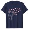 Dandelion Axolotl Flower T-shirt for Women Fashion Casual T-shirts Short Sleeve Axolotl Lover Women Tee Shirt Kawaii Clothing Shirts