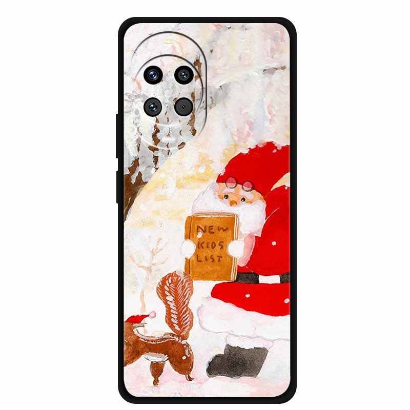 Phone Case For Huawei Nova 14 Pro Soft TPU Back Cases For Nova14 Ultra 14pro Cartoons Christmas Gift Bumper Casing Para Cover