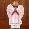 Resin Figure Sculpture Home Decoration Desktop Decoration Cute Reading Prayer Angel