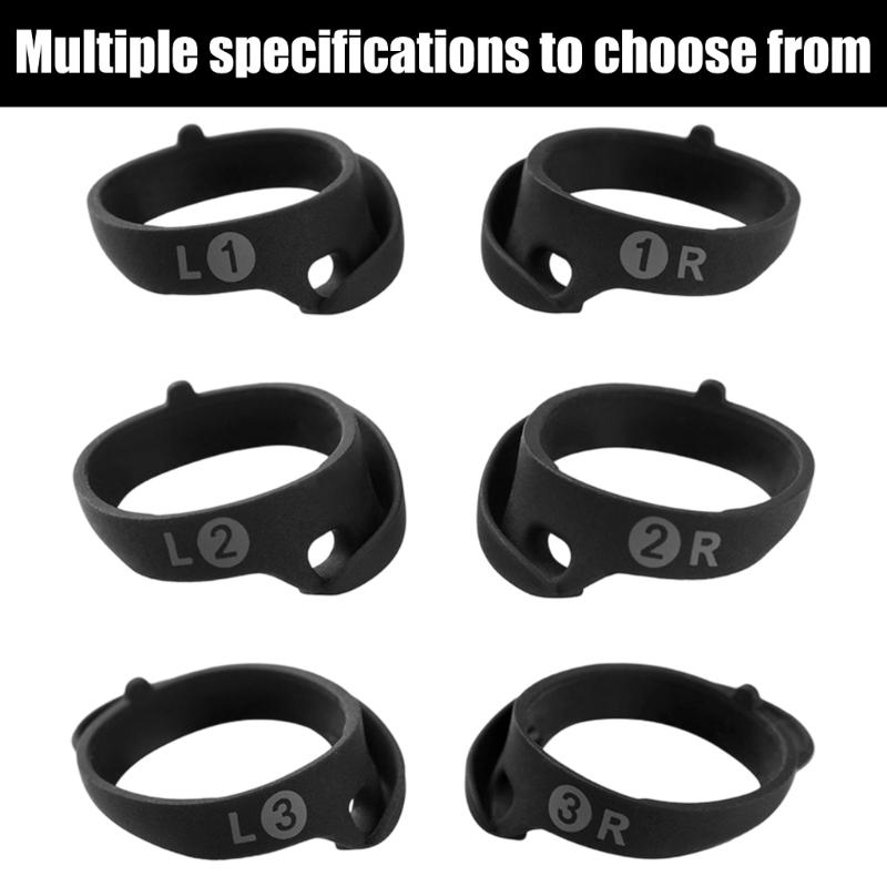 1 Pair Adjustable Earbuds Stabiliser Silicone Rings Multiple Size Lightweight Secure Fixing for Ultra II 4th Earphone