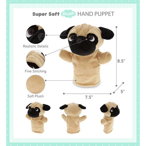 Dog Puppet Toy (Pug)