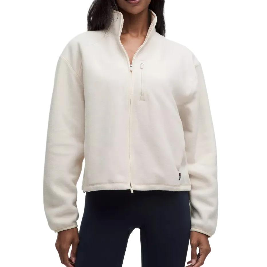Lululemon Jackets Women's Turtleneck Moderate (Unisex) Jackets LW3LI8S | Heathered Graphite Grey