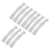 10Pcs Mouth Opener Lip Cheek Transparent Retractors High Temperature Resistant Dental Supplies