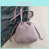 Nylon Small Bag For Women With Drawstring Closure Perfect For Daily Casual Use
