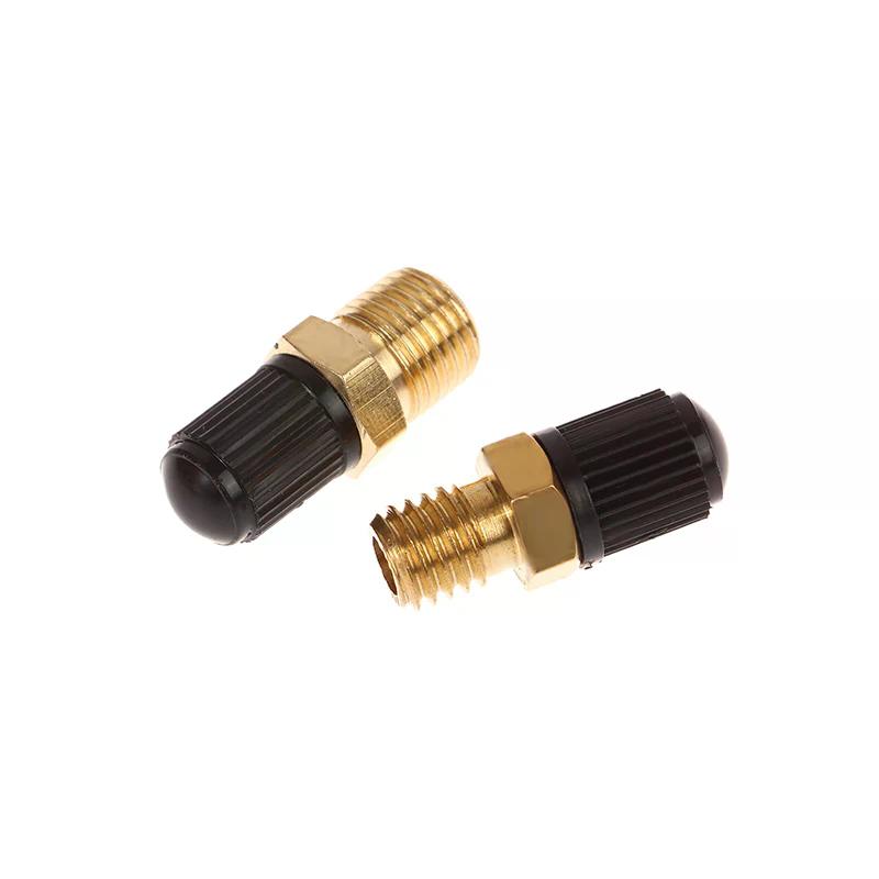 Brass Tank Fill Valve for Air Compressor, Single Piece, M8/M10 DIY Threaded Accessory