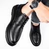 Fashion Genuine leather men's shoes Minimalist gentleman's comfortable style Daily Business Office High quality wedding shoes Groom