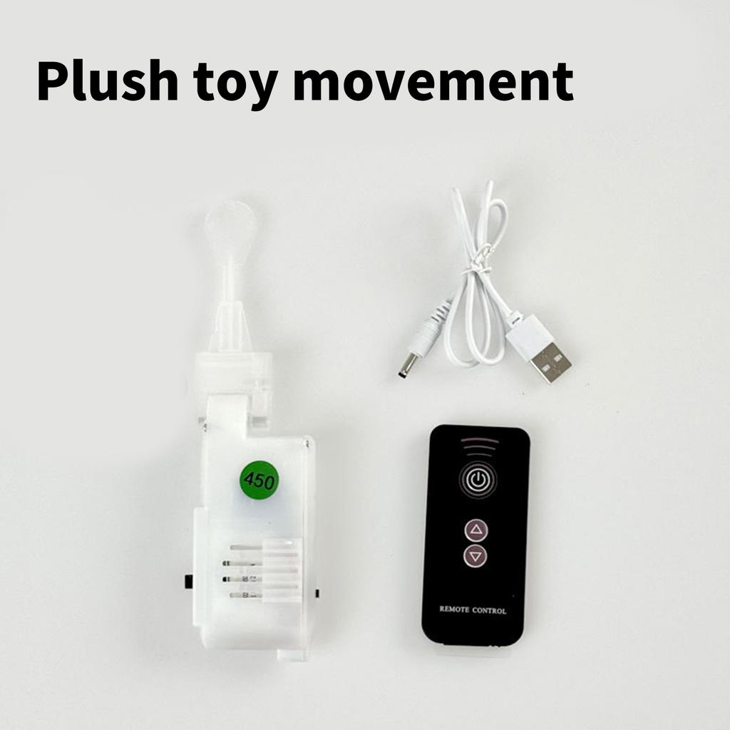 Baby Comforting Plush Toy Remote Control Mechanism Easy To Install Movement with Multiple Level Adjustable Features
