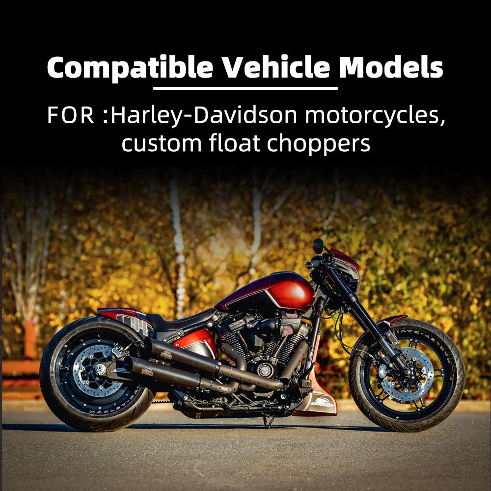 Harley-Compatible Axle Washer Kit: 1" ID, 1.5" OD Motorcycle Modification Accessory