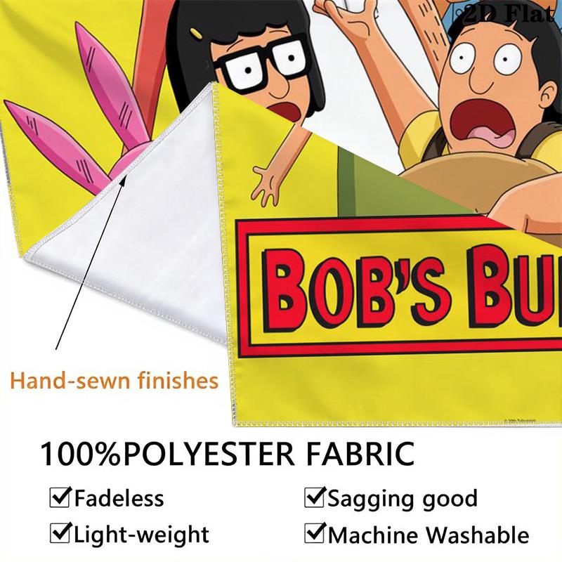 Bob's Burgers Pattern Home Decor Tapestry, Wall Hanging, Decorative RV Wall Cloth.XGT0914114