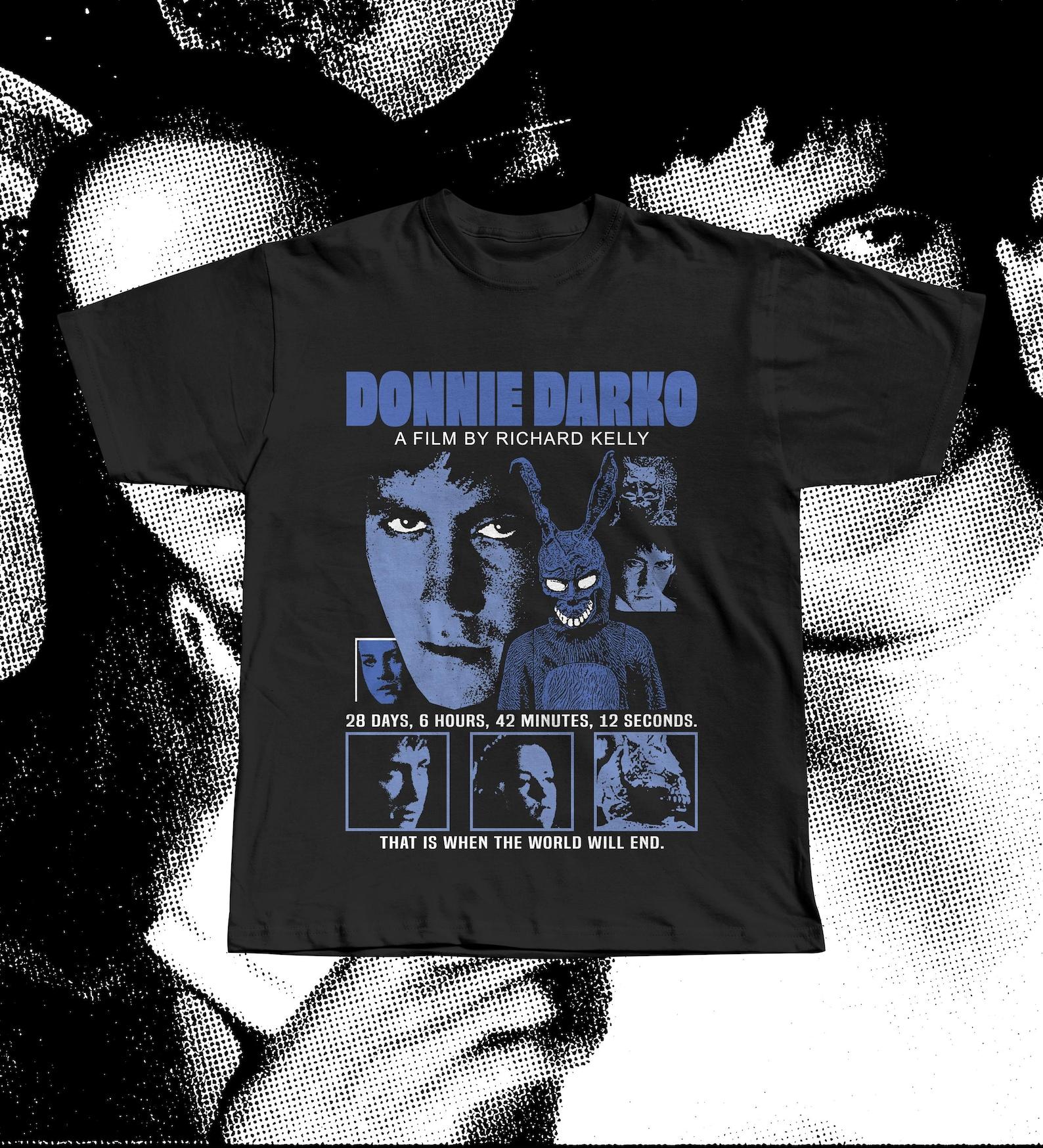 Donnie Darko T-Shirt, Frank the Rabbit Graphic Shirt, Cult Classic Movie Tee 2XL