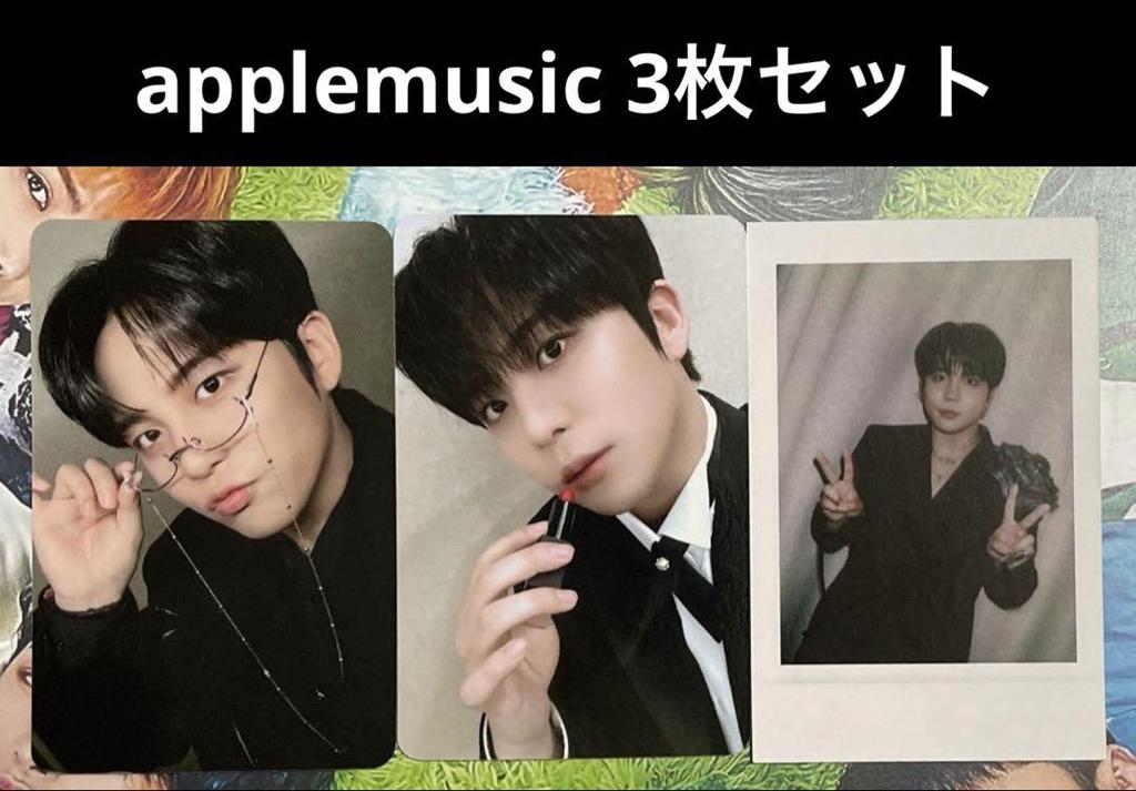 [USED] Jongho ATEEZ GOLDEN HOUR 2 applemusic bonus 3 pieces