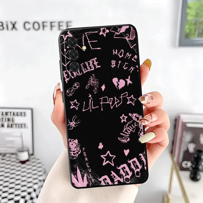 Lil Peep Hellboy Liebe Weiche Handyhülle für Samsung A17 A37 A57 A16 A26 A36 A56 A15 A25 A35 A55 A14 A24 A34 A54 A13 A23 A33 A53 A5