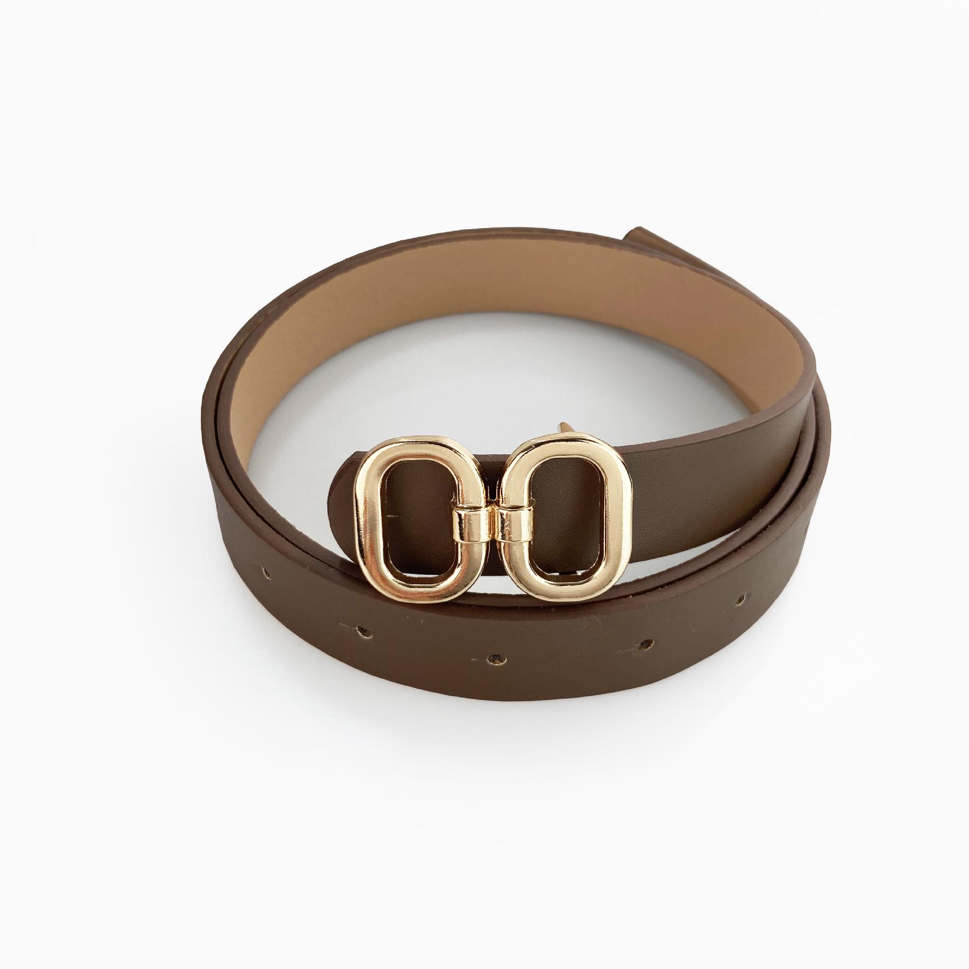 

Женский модный пояс в корейском стиле - Трендовый пояс для юбки и джинсов 110 cm