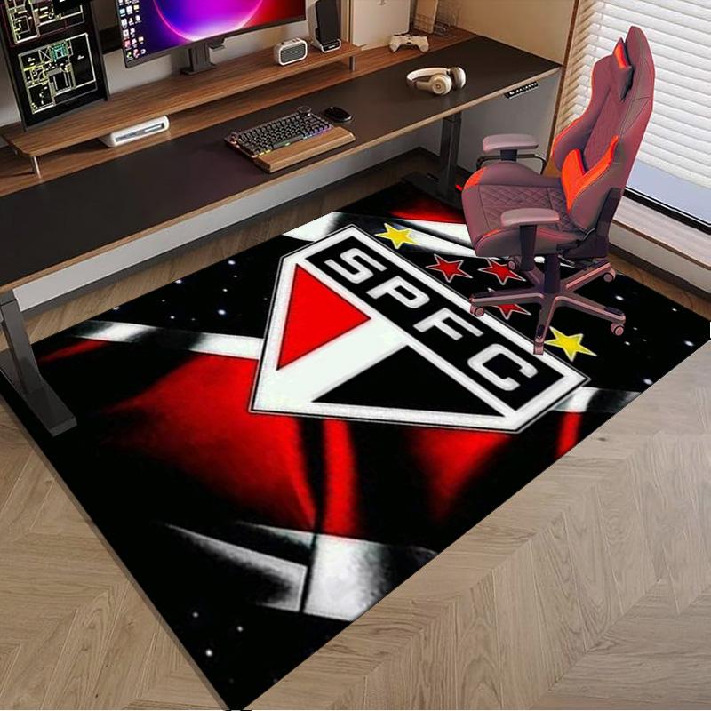 Spfc Team Crest Design Printed Area Rug for Office, Chair Rug, Decorative Carpet Floor Mat, Large Size Fan gifts Christmas gifts