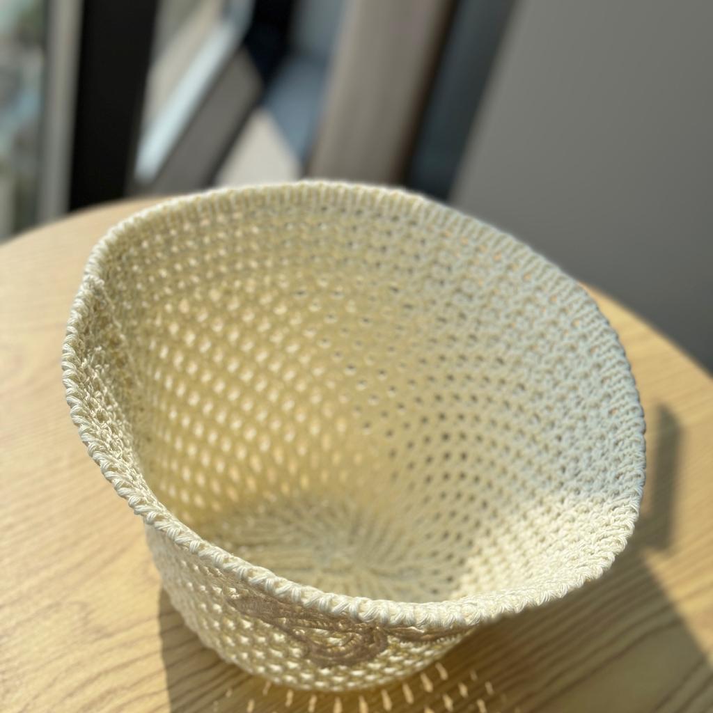 Summer Embroidered Bow Hollow Bucket Hat Outdoor Beach Sweet Sunscreen Sunshade Foldable Straw Hat