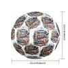 Squadra nazionale di calcio della Francia Tema Pallone da calcio Taglia 5 Pallone da calcio Tocco Morbido Pallone da calcio per Allenamento Professionale per Sport all'Aperto