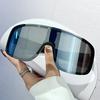 1pc Wrap-Around Glasses, Urban Explorer, Vintage Style Unisex Fashion Eyewear, Ideal for Outdoor Rock Climbing, Fishing, Running, Hiking