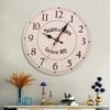 11 Inch Simple Modern Wooden Wall Clock Living Room Art Silent Clock Fashion Light Personality Decorated Study Livingroon