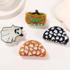 1Pc Halloween Glow-In-The-Dark Ghost Pumpkin Clip Cute Funny Hair Clip Shark Clip Women'S Hair Accessories