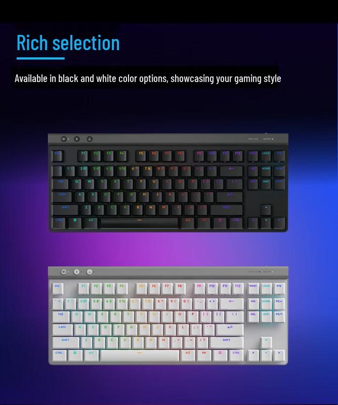 

Logitech G515 TKL Low-Profile Wireless Gaming Keyboard