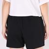 Nike Sportswear Knitted Straight Leg Drawstring Cotton Summer Solid Low Waist Sports Casual Shorts Women Shorts Black CJ3755-010