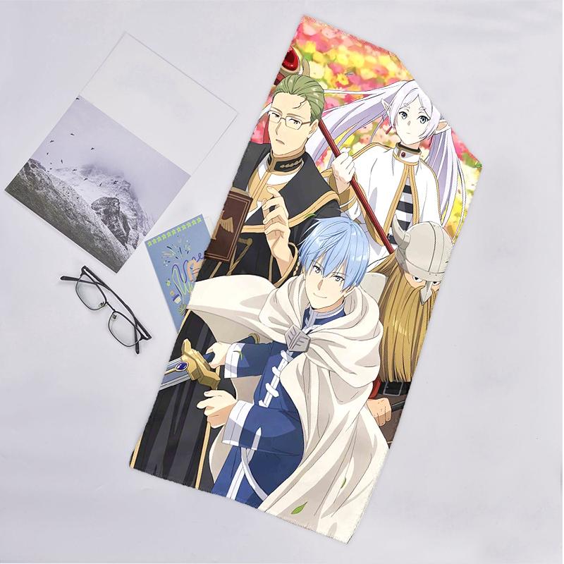 Frieren Fashion Beach Towel: Ideal for Summer Adventures Soft, absorbent and quick drying suitable for swimming and bathing