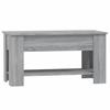  Coffee Table, Grey Sonoma Oak, 101x49x52 Cm