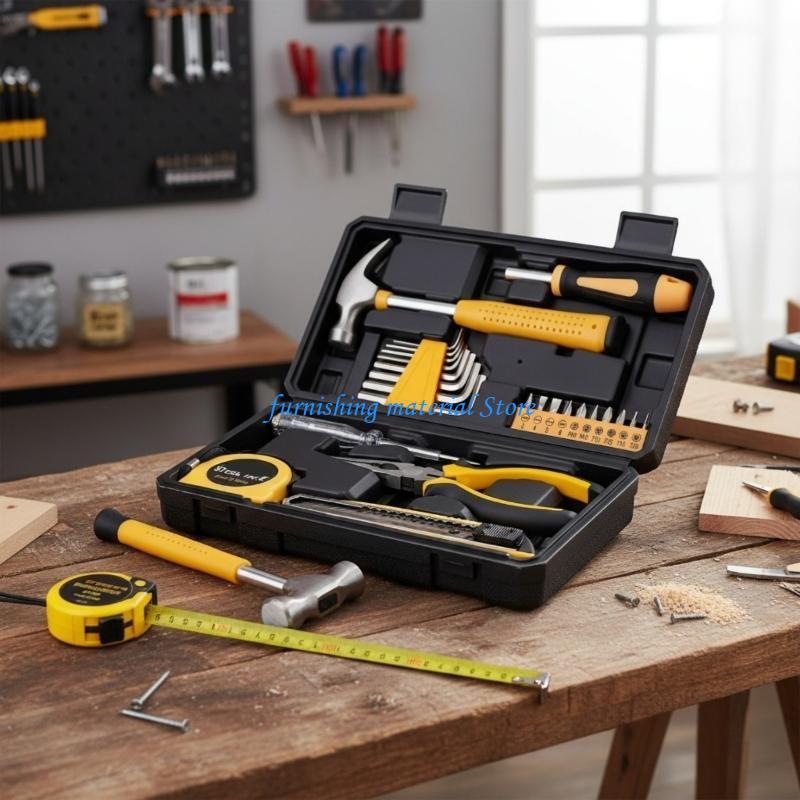 

Y5GD 25 Piece Professional Grade Tool Set For General Maintenance Feature Screwdriver And More China Mainland