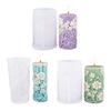 Floral Cake Candle Silicone Mould Multifunctional Kitchen Craft Tool Spring Decoration for Creators
