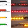 12V 24V Car Brake Turn Signal Light LED Warning Lamp Strip for Pickup Truck Rear Tail Running Reverse Double Flash Light
