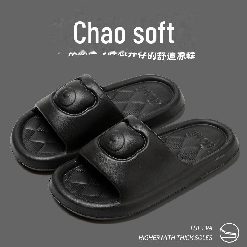 Dámské a pánské protiskluzové sandály s měkkou podrážkou do interiéru, do koupelny