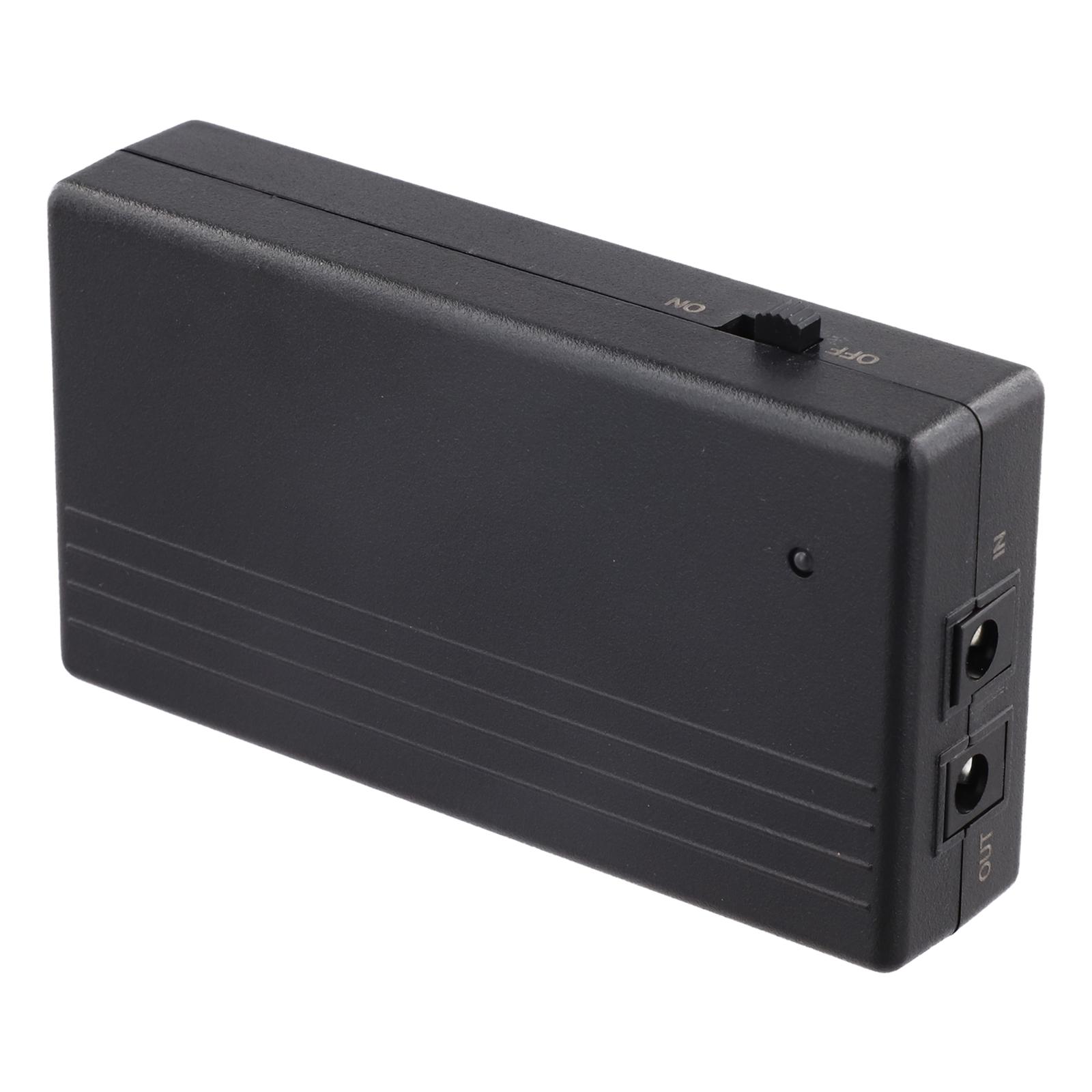 

Camera Router Battery 12V UPS Battery Input 5.5x2.1mm Power Supply For Digital Camera 22.2W Capacity 2A Input Current China Mainland