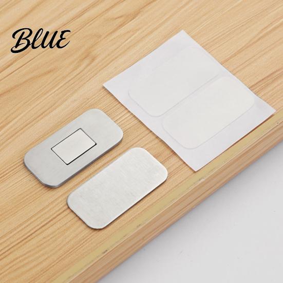 Adhesive Magnetic Latch Cabinet Magnet Steel Catch Door 2/4/6/8Pcs Stainless Ultra Thin Closet Catch for Kitchen Bathroom Cupboard Drawer