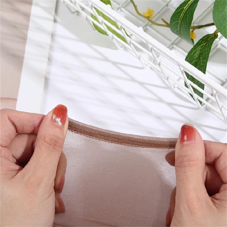 Casual Women Transparent Elastic Crystal Silk Sock Nylon Ladies Summer Stocking