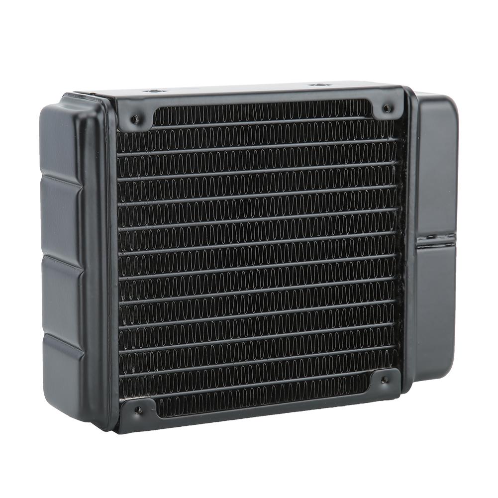 Water Cooling Radiator Double Core Heat Sink Computer Replacement Accessory for Beauty