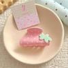 Strawberry Hair Claw Clip For Women Cute Polka Dot Acrylic Large Hair Claw Hairclips Jewelry Summer Hair Accessories For Girls