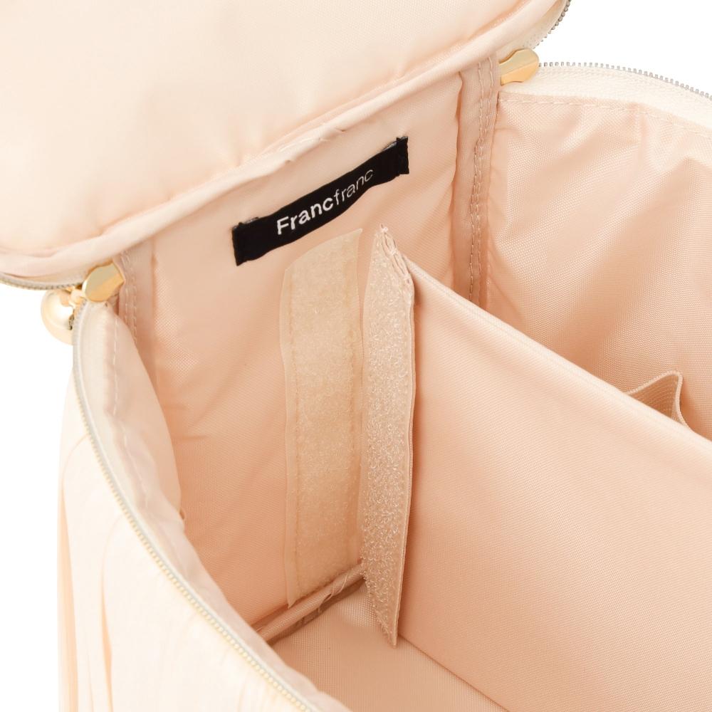 Franc Franc Japan Chiffon Ribbon Vanity Pouch M Ivory