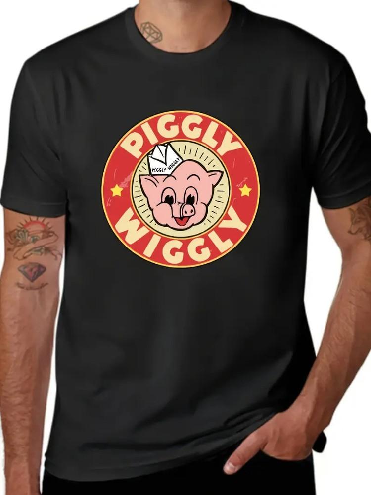 

Generic Piggly Wiggly Vintage Retro T-Shirt White, X-Small XL