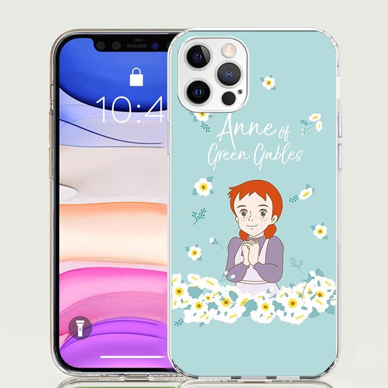 

A-Anne Of Green Gables Shirley Phone Case For iPhone 17 Air 16 15 Plus 11 14 Pro Max 13 Mini 12 7 8 + SE Pattern Art Customized iPhone 14 Pro