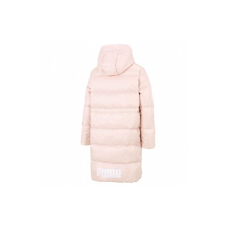 Puma Adjustable Down Coat Casual Warm Mid-Length Hooded Down Jacket Winter Women Coats Lilac 846334-36