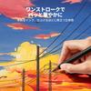 ENMY Extra Fine Pens Acrylic Finer for Line Writing on Black Ballpoint for Coloring Books 36-Color Set, (0.7mm), Liner, Water-Based, Drawing, Paper,