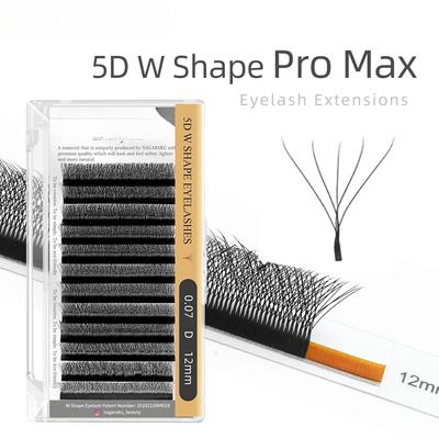 Automatic Flowering W Shape Bloom 3D 4D 5D 6D 7D Premade Fans Eyelashes Extensions Natural Soft Light Individual Lashes