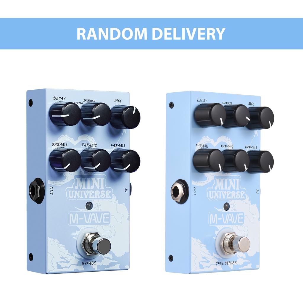 M VAVE Guitar Effect Pedal Digital Reverb Pedal Digital Modeling Reverberation Effector with 9 Mode Reverb Selection