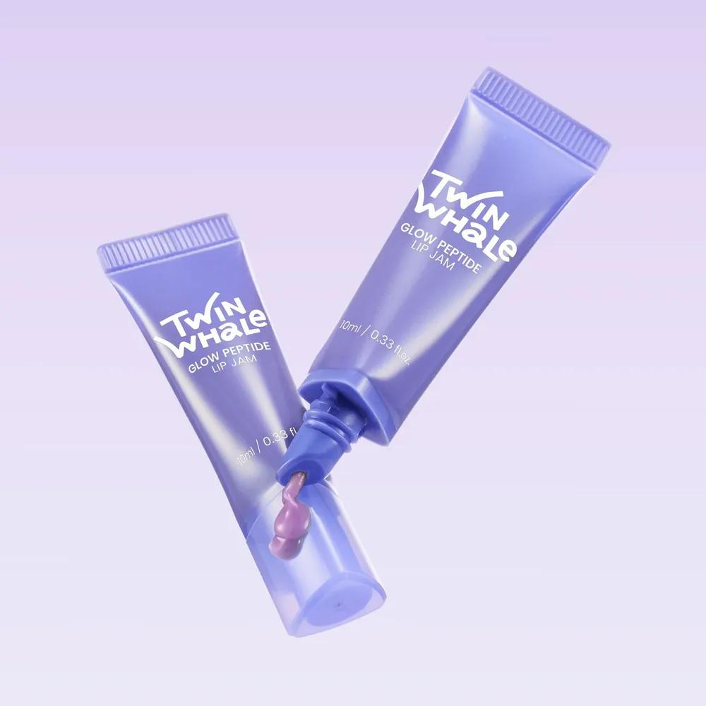 

[Plump & Moist Lips] NEW Twinwhale Glow Peptide Lip Jam 10ml (10ml x 2)