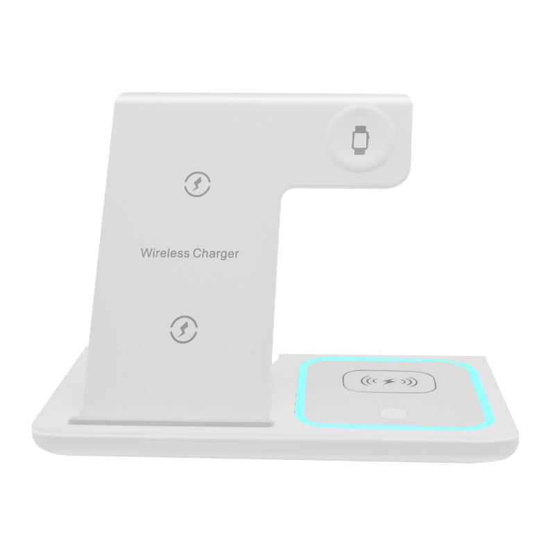 Three-in-One Wireless Charger for iPhone, AirPods, and Apple Watch