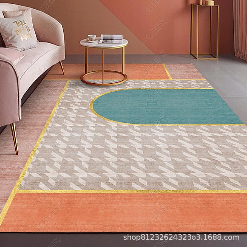 Nordic Style Large Area Rug for Living Room or Bedroom