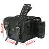 Retro Fashion Motorcycle Saddlebag PU Leather Saddle Bags Pouch Storage Case Side Luggage Tool Bags Universal Motor Accessories