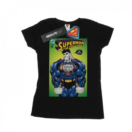 DC Comics Womens/Ladies Superman Bizarro Action Comics 785 Cover Cotton T-Shirt
